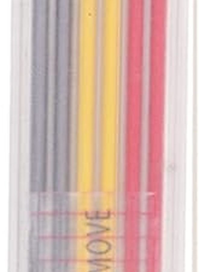 Carpenter Pencil Refill Set 6Pcs 2 8Mm Hb Woodworking Marking Tool Black Red Yellow - Image 1