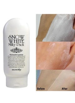 Secret Key Secret Key Snow White Milky Pack Whitening Face & Body Cream, 200g  - Image 3
