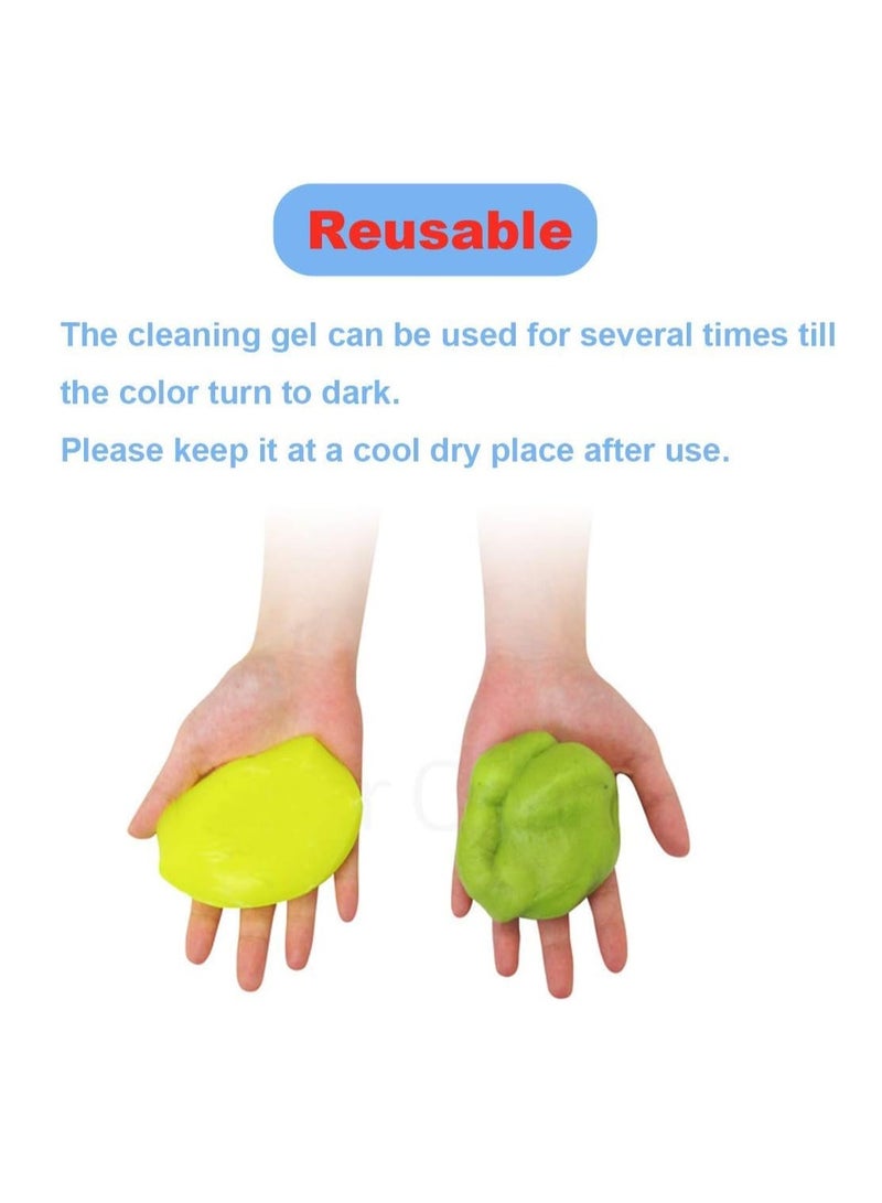 Universal Cleaning Gel Super Clean Quickly Remove Stains for PC Tablet Laptop Keyboards Car Vents Cameras Printers Calculators (Pack Of 2) - Image 3