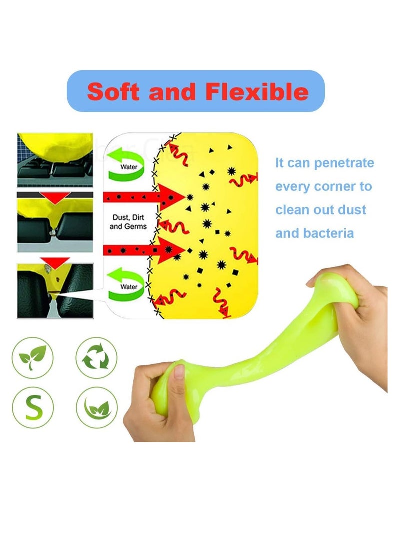 Universal Cleaning Gel Super Clean Quickly Remove Stains for PC Tablet Laptop Keyboards Car Vents Cameras Printers Calculators (Pack Of 2) - Image 4