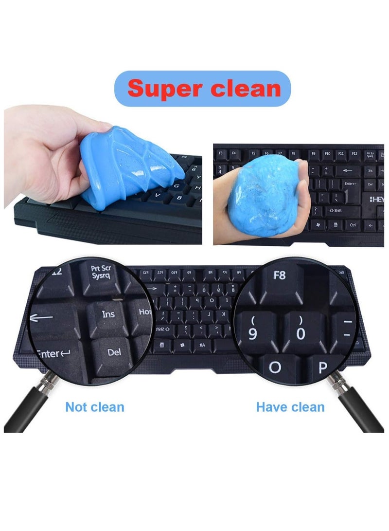 Universal Cleaning Gel Super Clean Quickly Remove Stains for PC Tablet Laptop Keyboards Car Vents Cameras Printers Calculators (Pack Of 2) - Image 5