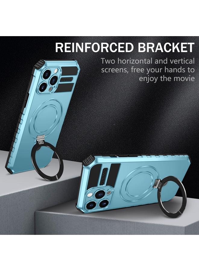 زبون جراب هاتف iPhone 13 Pro Max مع حامل مغناطيسي MagSafe - Image 3