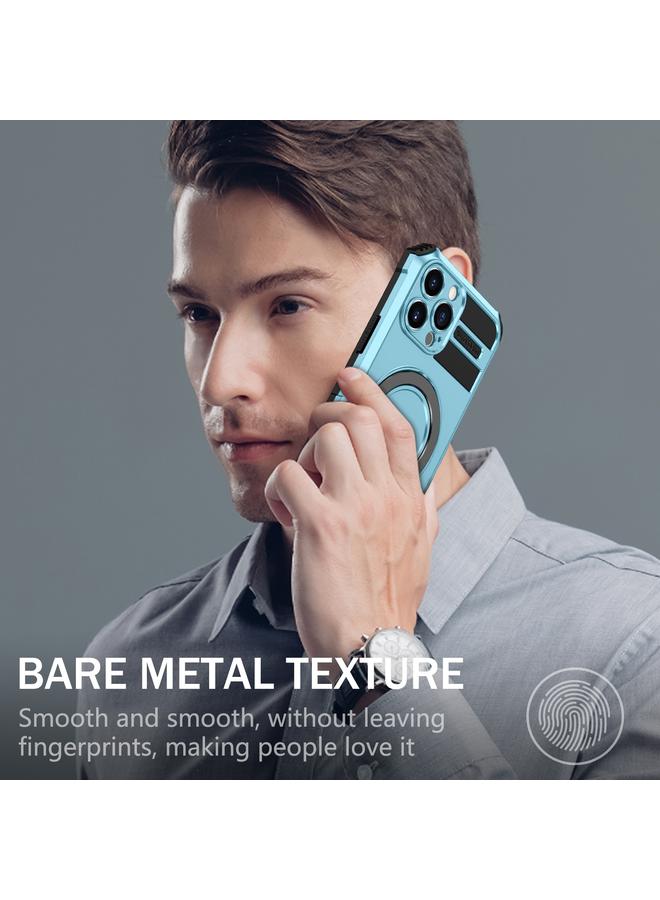 زبون جراب هاتف iPhone 13 Pro Max مع حامل مغناطيسي MagSafe - Image 5