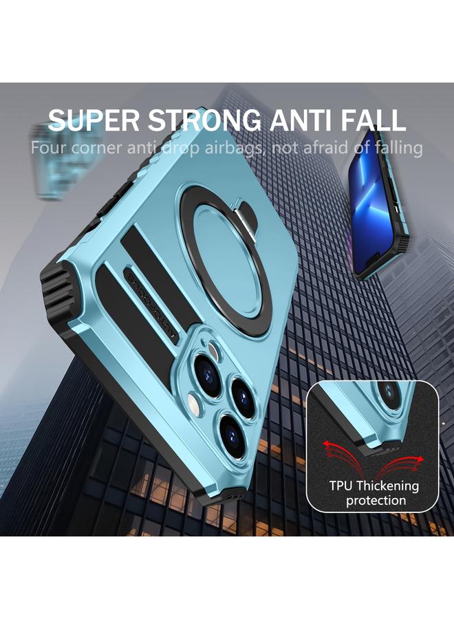 زبون جراب هاتف iPhone 13 Pro Max مع حامل مغناطيسي MagSafe - Image 4