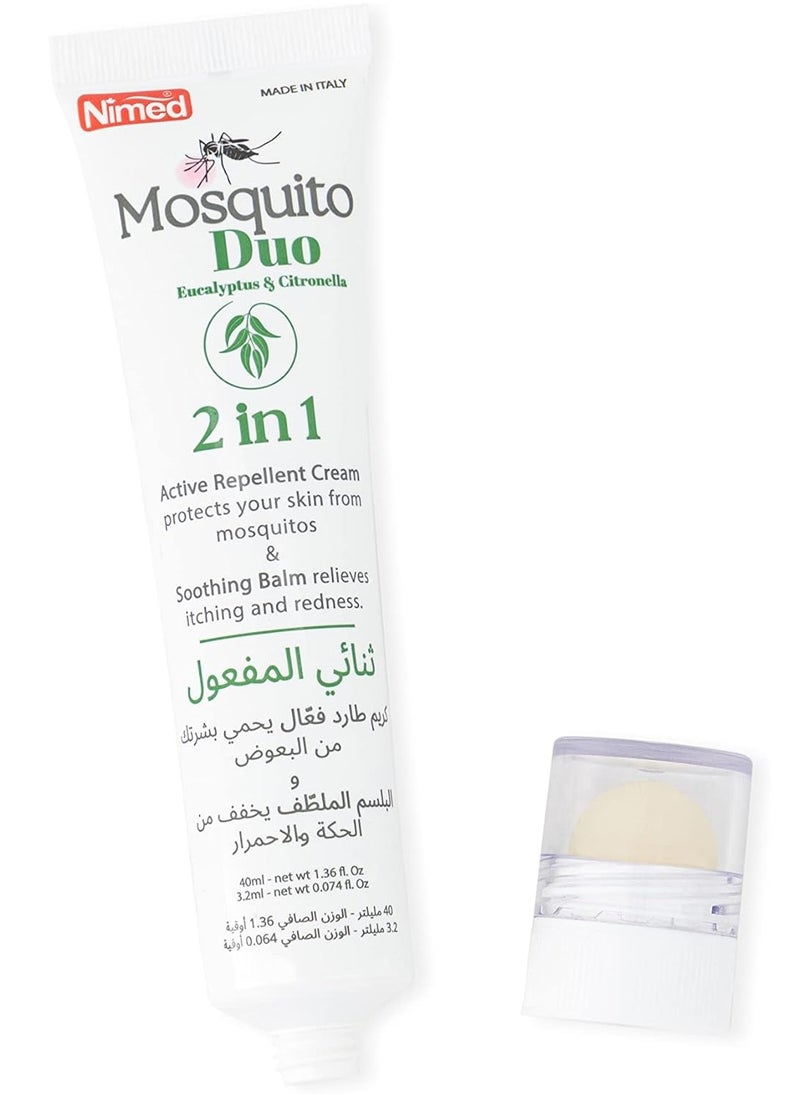 Nimed Mosquito Duo 2 In 1 - Before & After Mosquito Cream 40 ML  - Image 4