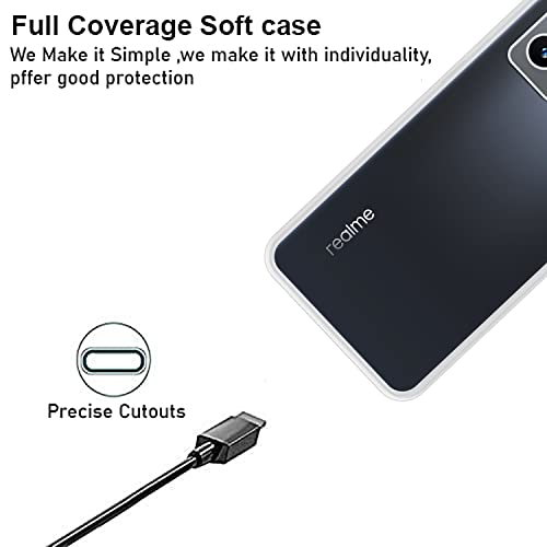 VIDO Transparent Back Case Cover for Realme GT Neo 3T (Soft & Flexible & Camera Protection Back Case) - Image 3