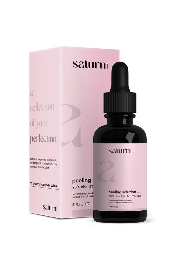ساترن باي چي اتش سي محلول تقشير للوجه 10 دقائق مقشر كيميائي للوجه للوجه للحصول على بشرة متوهجة سيروم تقشير للنساء في المنزل 30 مل - Image 1
