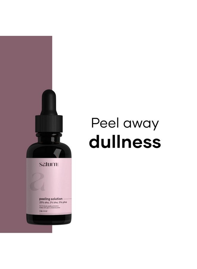 ساترن باي چي اتش سي محلول تقشير للوجه 10 دقائق مقشر كيميائي للوجه للوجه للحصول على بشرة متوهجة سيروم تقشير للنساء في المنزل 30 مل - Image 3