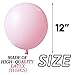 KUULBELA 110pcs Light Pink Balloon 12 inch Light Pink Latex Balloons for Birthday Party Baby Shower Weddingwith 2 Ribbons - Image 4