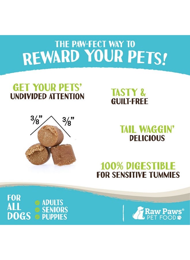 Raw Paws - GrainFree Soft Training Treats For Dogs  Peanut Butter Recipe, 6 Oz  Made In Usa  Natural Soft Puppy Training Treats  Low Calorie Small Dog Training Treats  Potty Training Treats - Image 1