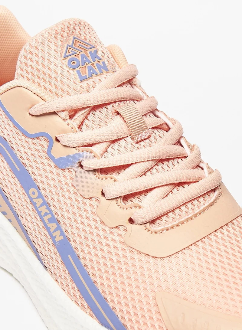 Oaklan by Shoexpress Womens Textured Lace-Up Trainer Shoes