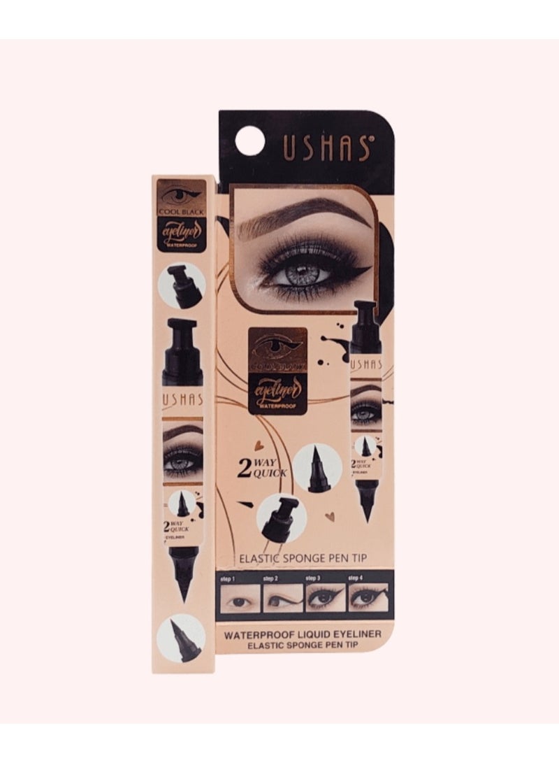 Ushas COOL BLACK EYELINER WATERPROOF - Image 2
