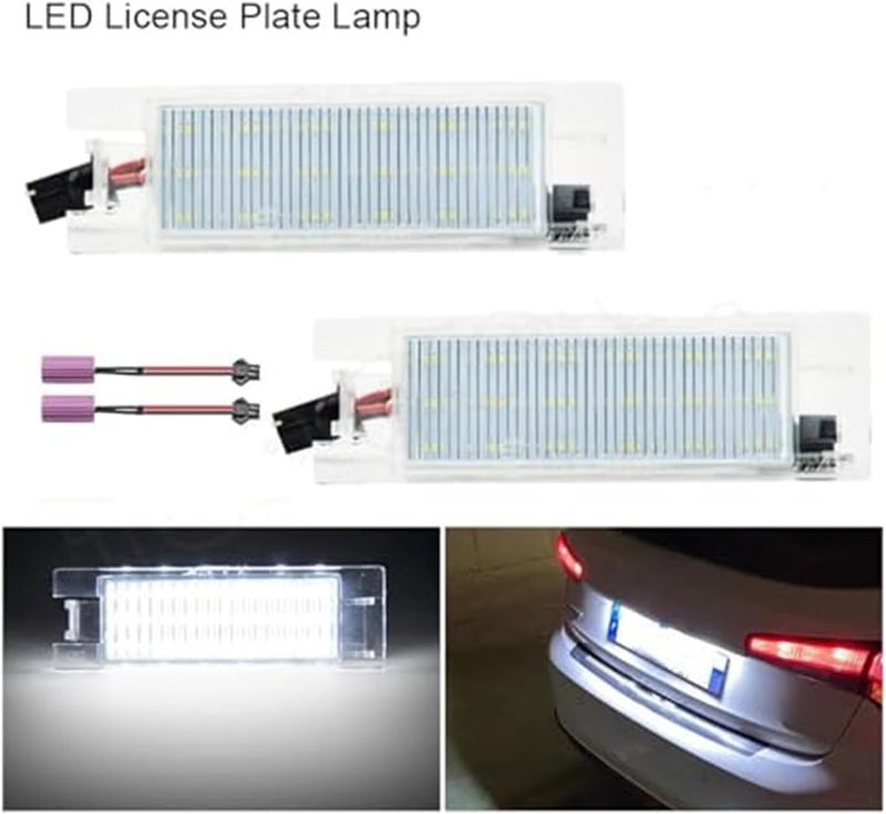 Wivplex 2PCS License Plate Lights for Fiat Vehicles - Image 5