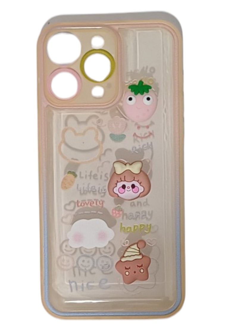 Generic - Back Cover For  Apple iPhone 13 Pro Max , Multi Color BC-13 Pro Max-284 - Image 1