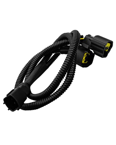 ULZOZN Car Horn One-to-Two Converter Wiring Fit for Kia Forte Carnival Borrego Hyundai Elantra Sonota Tucson, Y Type Horn Adapter Wiring Harness - Image 1