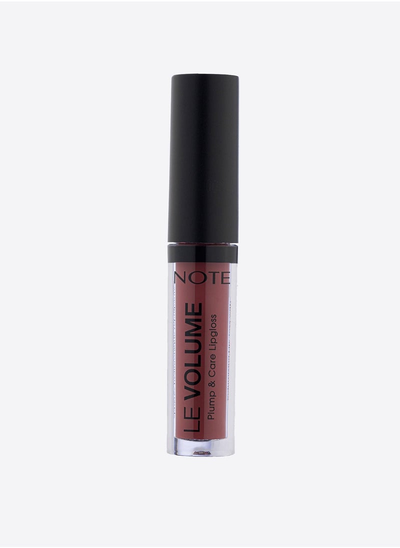 NOTE Cosmetics Le Volume Gloss - 08 dark caramel  - Image 2