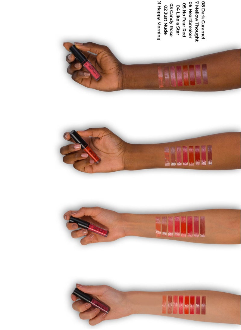 NOTE Cosmetics Le Volume Gloss - 08 dark caramel  - Image 4
