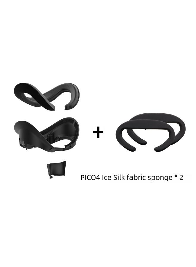 AMVR Suitable For Pico 4 Leather Mask Suit No Light Leakage No Pressure Face Can Add Ice Silk Non-slip Sponge - Image 5