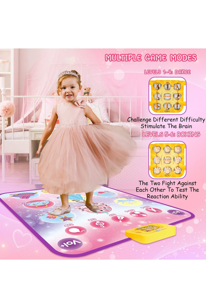 Excefore Dance Mat Toy, Piano Mat for Kids, Music Play Mat with 5 Challenge Modes, Birthday Gift for Children Ages 3-12 - Image 5