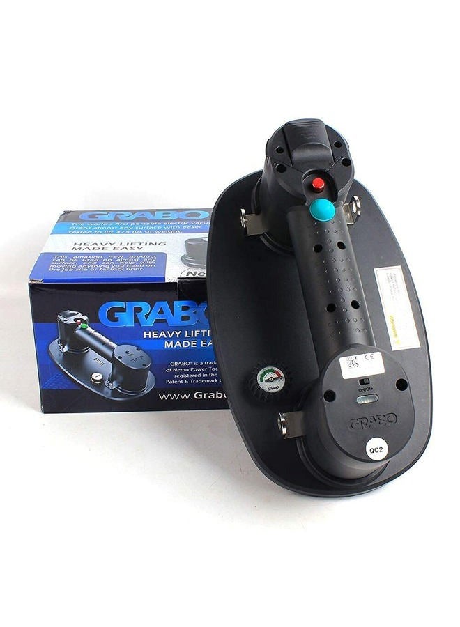 GRABO Nemo (1 Battery, 1 Seal) - Electric Vacuum Suction Cup Lifter for Wood, Paver, Drywall, Marble, Tile and More (Lifts up to 375 lbs) - Image 2