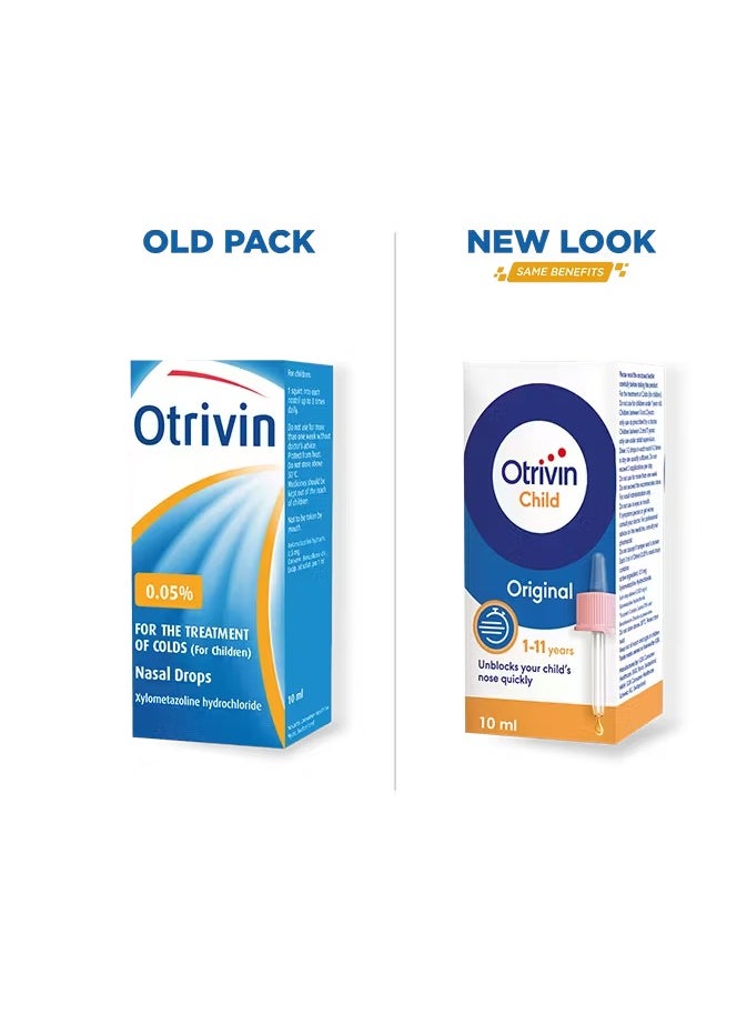 OTRIVIN قطرات الأنف للأطفال 10 مل 