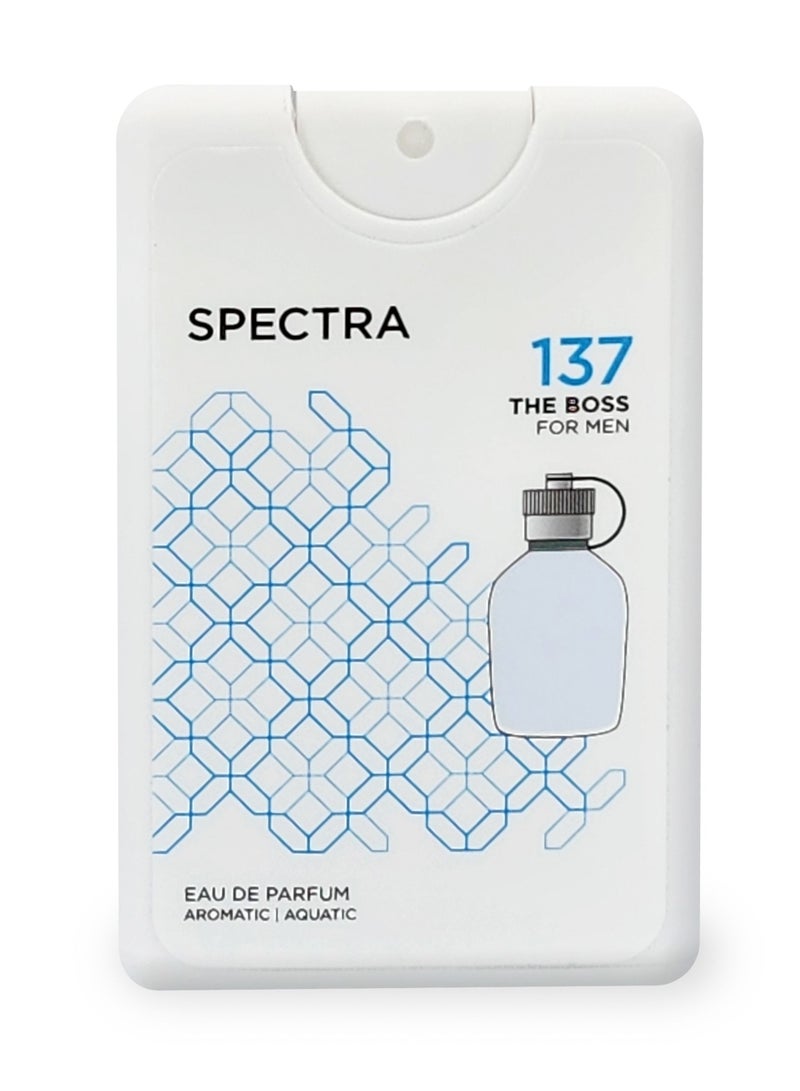 Spectra Pocket 137 The Boss Eau De Perfume For Men - 18ml - Image 2