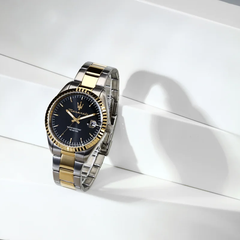 Maserati  Competizione collection Men's Yellow Gold SS watch - R8853100042 for Men | Best Price UAE