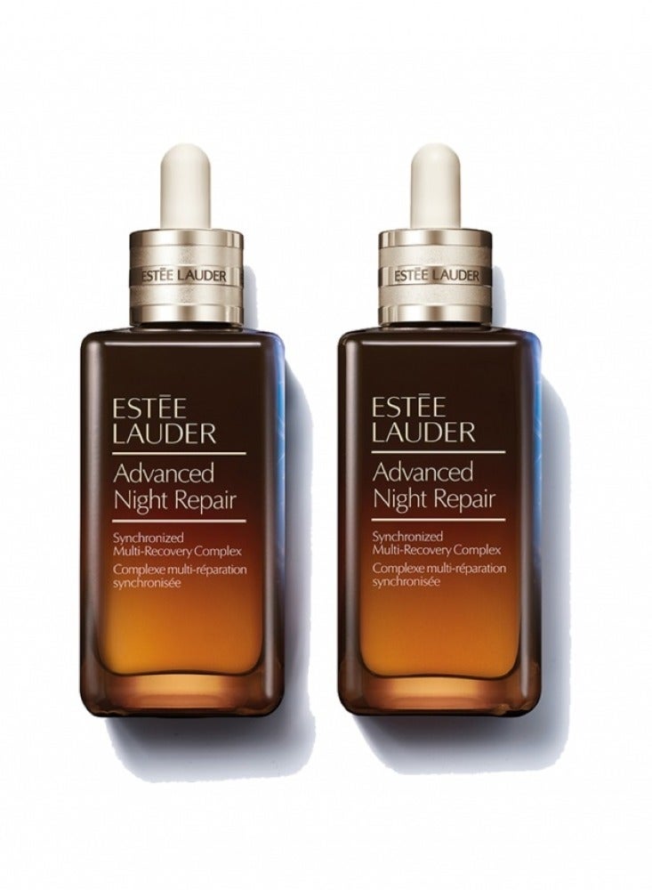 Estee Estee Lauder Advanced Night Repair Duo Multi Recovery Serum 100ml/3.4oz.Synchronized Multi Recovery Complex (2x50ml/1.7oz)  - Image 1