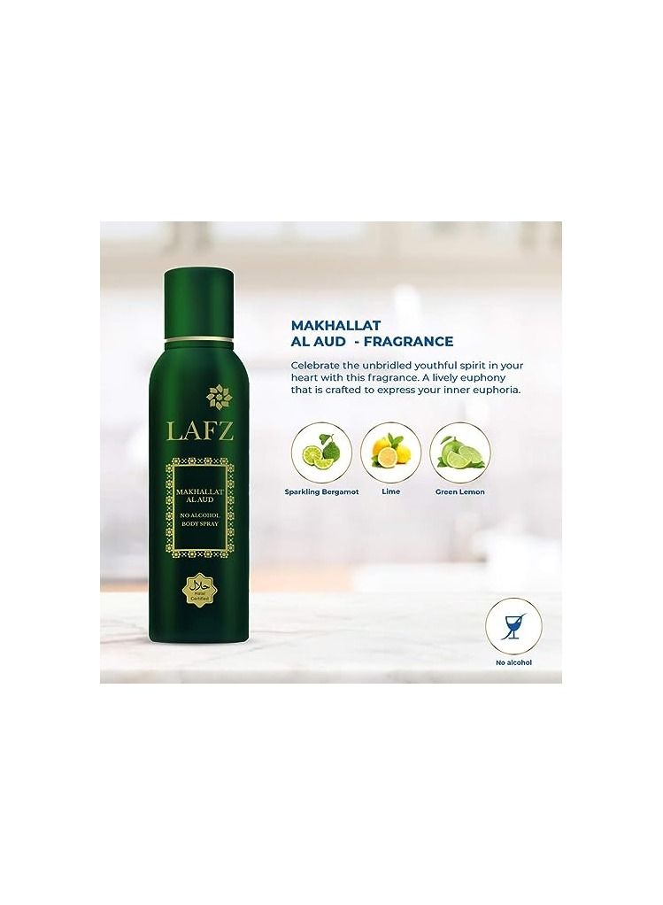 LAFZ Makhallat Al Aud Deodorant - For Men - Image 4