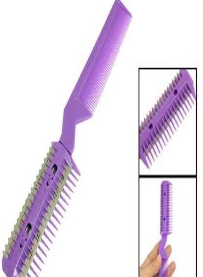 Metal Blade Razor Comb Purple - Image 2