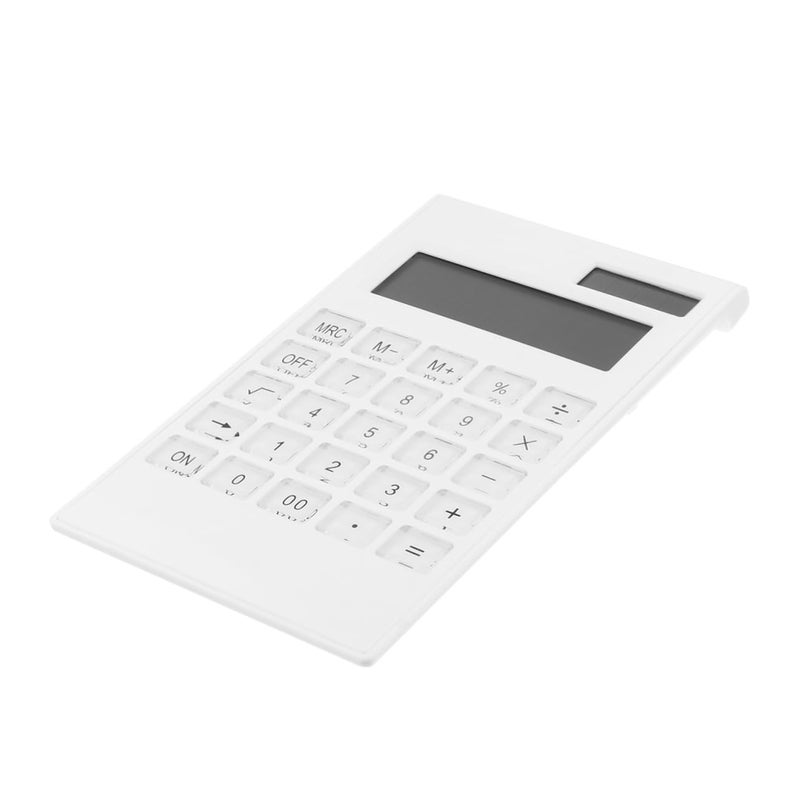 Solar Powered Calculator Portable Lightweight for Office Students Accounting Daily Use - Image 2