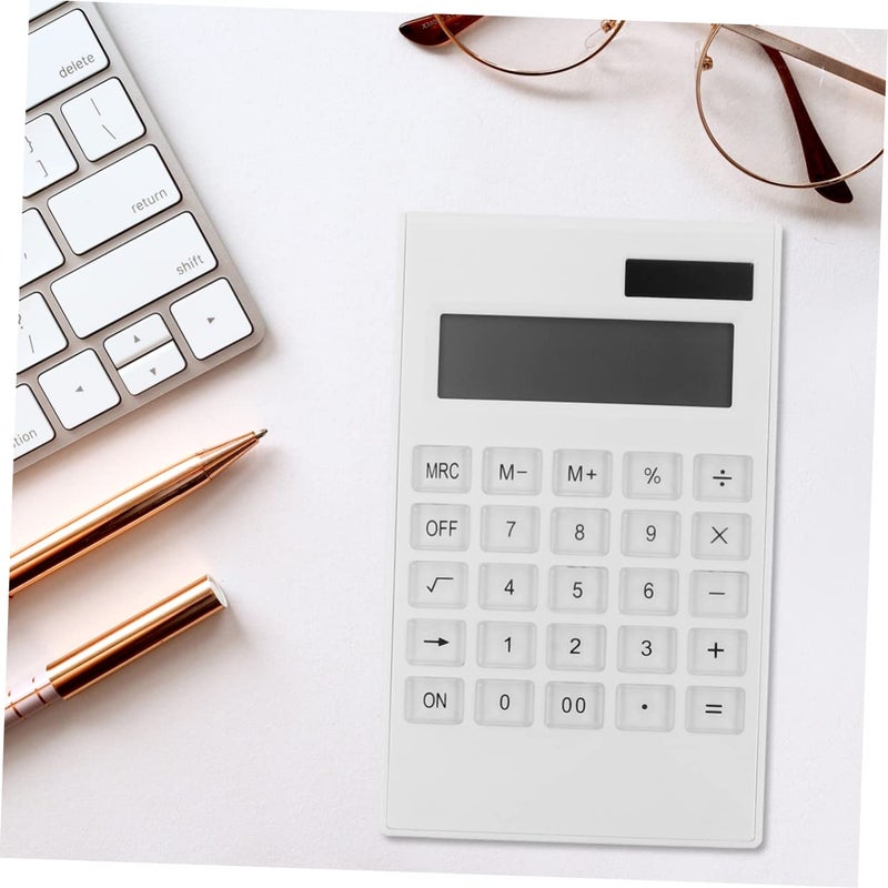Solar Powered Calculator Portable Lightweight for Office Students Accounting Daily Use - Image 5