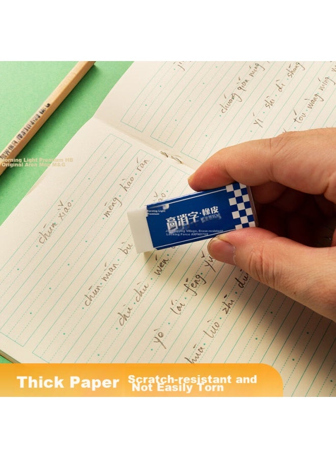 ام اند جي Chenguang Stationery 32k دفتر الصوتيات الصيني، 9 أسطر، كتاب تدريب اللغة الصينية للصف الأول، كراسة الانتقال من المدرسة الابتدائية إلى مرحلة ما قبل المدرسة، رياض الأطفال، 10 كتب، K32273 - Image 3