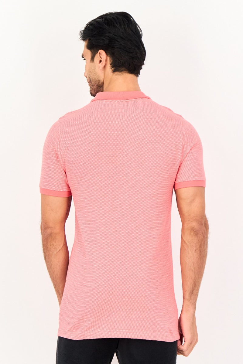 PUMA Men Slim Fit Short Sleeve Outdoor Polo Shirt, Red - Image 2