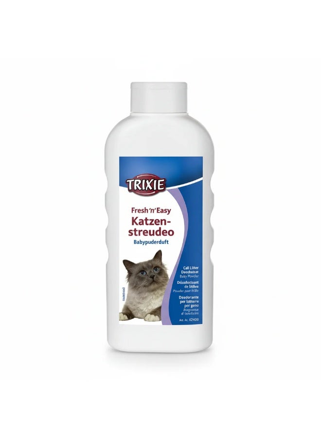 Trixie - Fresh'n' Easy Baby Powder Cat Litter Deodorizer 750g