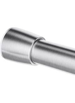 InterDesign Forma Constant Tension Curtain Rod For Bathroom Brushed Stainless Steel Large: 50 87 Inches  - Image 1