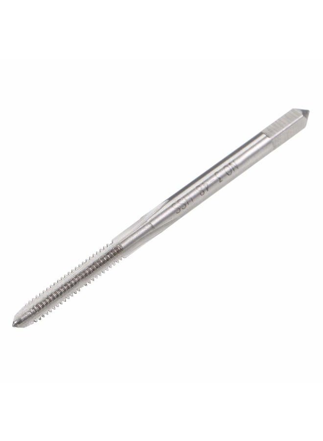 uxcell Machine Tap 3-48 UNC Thread Pitch 2A 3 Flutes High Speed Steel - Image 1