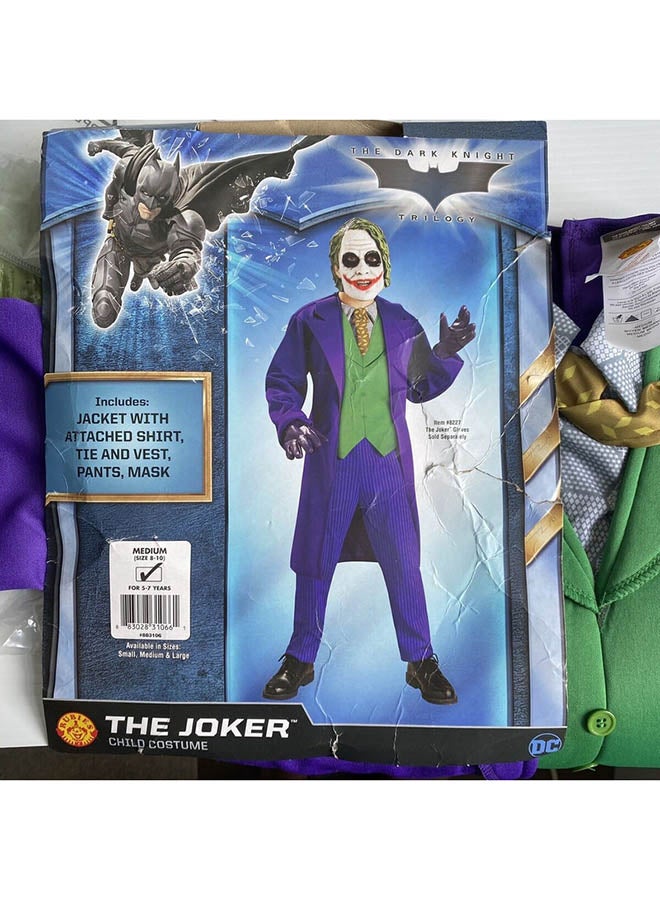 RUBIE'S The Joker Child Deluxe Costume For Age 7-8 Years,Size L (Height 128cm) - Image 4