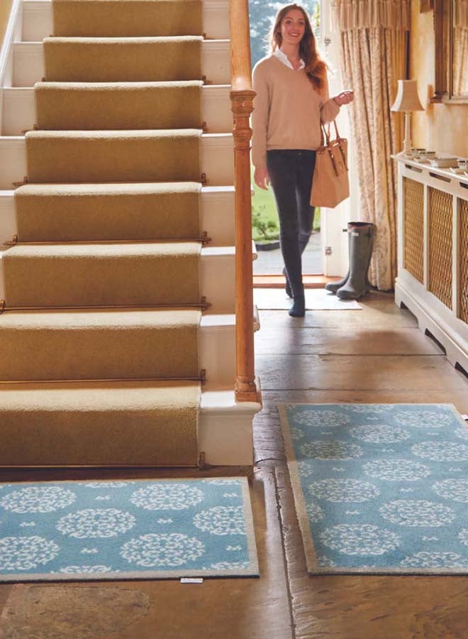 Suncoast Suncoast Hug Door Runner Rug Home 15 - Light Blue  - Image 3