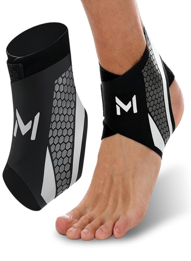 TOZKYN Ankle Brace for Men & Women, Ankle Brace Compression Support Stabilize, Lace up Ankles Sock, Sports Ankle Stabilizer, Foot Ankle Orthopedic Grade Tendonitis Protection | Sports, Yoga, Work, Gym (M, 1, Count) - Image 1