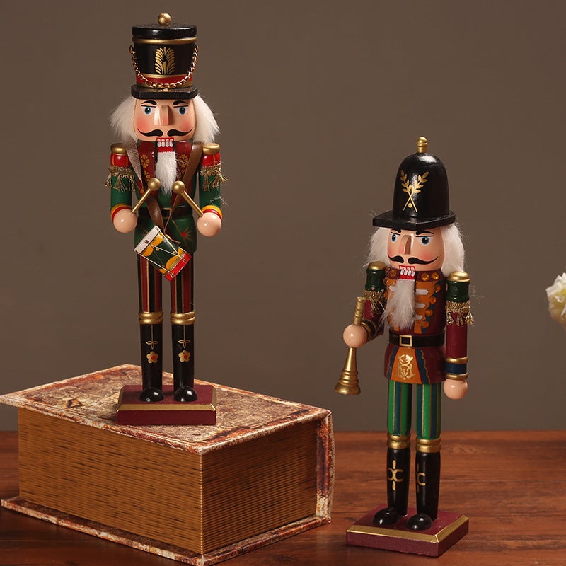 Creative European 30Cm Nutcracker Soldier Character Ornaments Home Decorations Living Room Wine Cabinet Artwork - Image 5