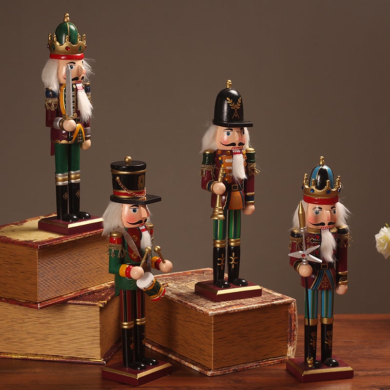 Creative European 30Cm Nutcracker Soldier Character Ornaments Home Decorations Living Room Wine Cabinet Artwork - Image 3