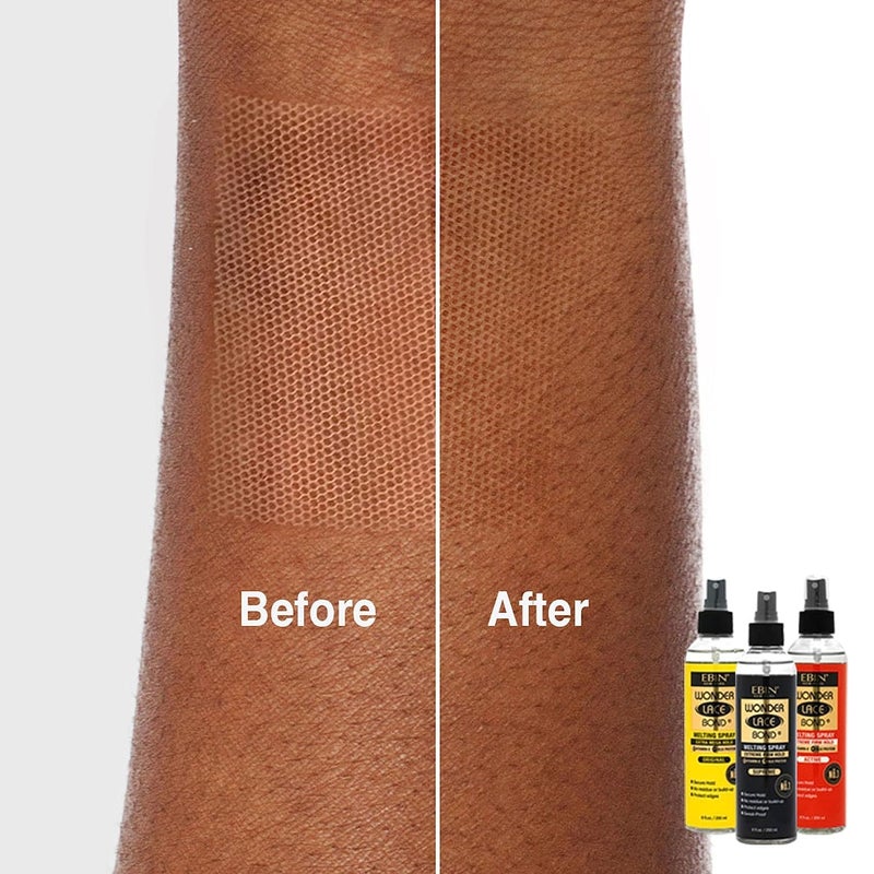 EBIN NEW YORK Wonder Bond Melting Spray 8oz/ 250ml - Extreme Firm Hold (Supreme) | No Reside, Long Lasting Formula with Protecting Edges, Gives Undetectable and Natural Look - Image 2