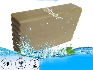 Natureza Organic Multani Mitti soap Bentonite Clay soap Fullers Earth Soap for Blackheads Oily Skin 90g - Image 3