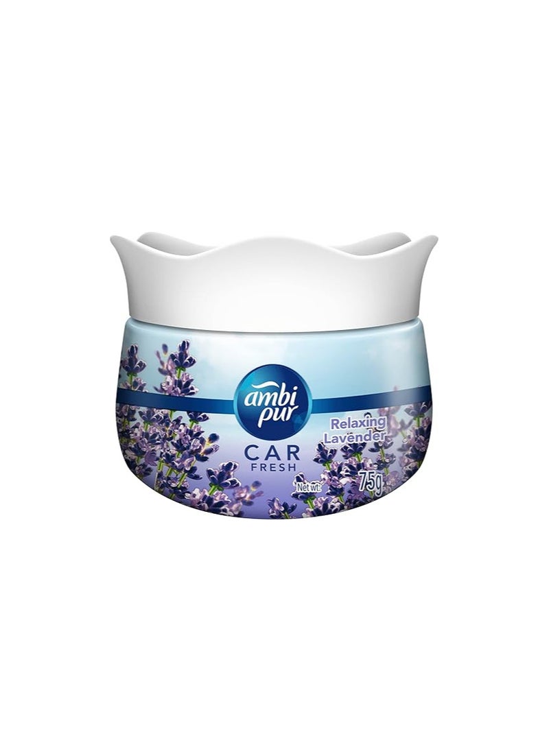 ambi pur - Ambi Pur Car Freshener Gel, Relaxing Lavender, 75 g - Image 1