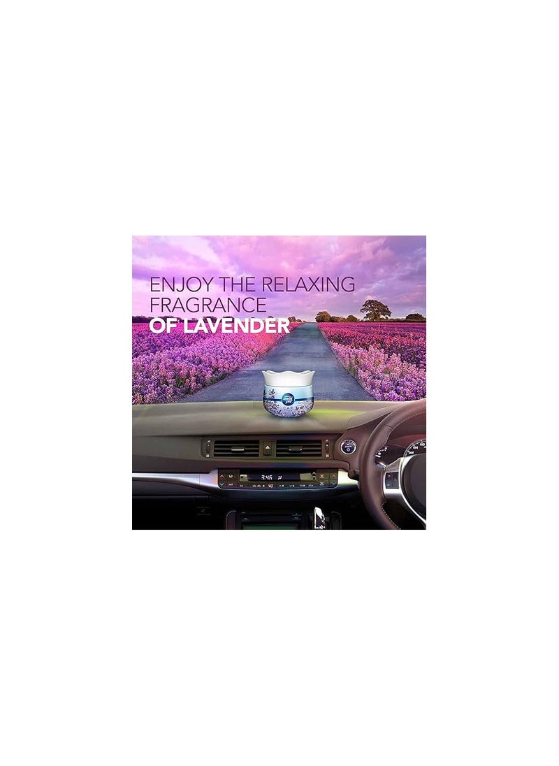 ambi pur - Ambi Pur Car Freshener Gel, Relaxing Lavender, 75 g - Image 1