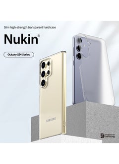 araree araree Nukin Compatible with Samsung Galaxy S24 Ultra Case, Transparent Thin Cover Slim Sturdy Scratchproof Hard PC Case Minimalist Solid Sleek Designed for Samsung Galaxy S24 Ultra Case - Clear  - Image 2