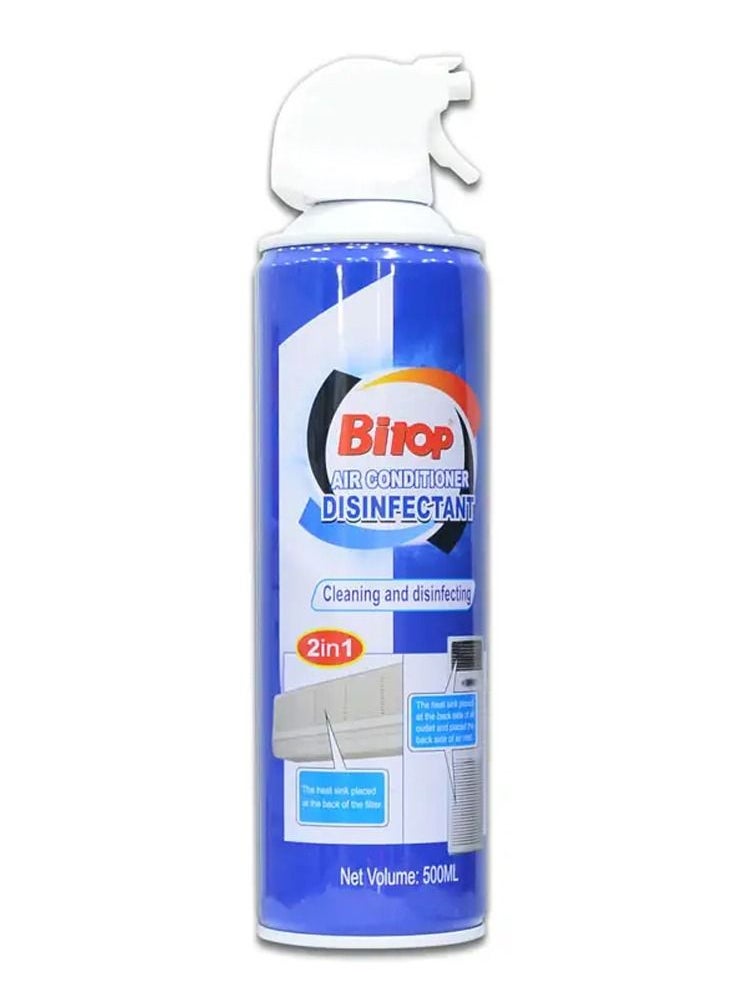 BITOP - Bitop-Air Conditioner Disinfectant Foam Spray 500ml, Ac Cleaning Spray, Cleaning& Disinfecting, Sterilizing Deodorant, Household Air Conditioner Cleaning - Image 1