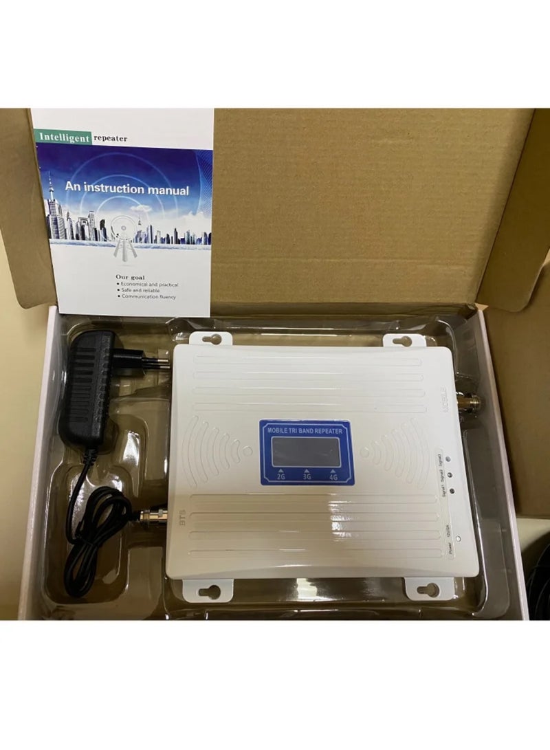 "Home & Office Network Booster Gold – 12dBi 4G LTE Antenna Outdoor 698-2700MHz , Reliable Signal for 2G/3G/4G" With 2CABLE 15MT And 5MT, cover up to 500-2000 square meters, More Powerful, More Signal.  - Image 2