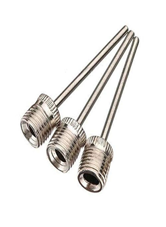 Jupiter Industries 3 Pcs Inflating Metal Needle Pin Nozzle Basketball/Football Ball Air Pump - Image 2